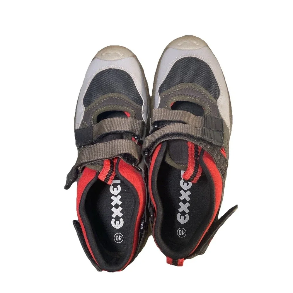 Unique Vintage Multicolor Sneakers Y2K Early 2000s‎ Exxen Brand Clear Sole Sz 40